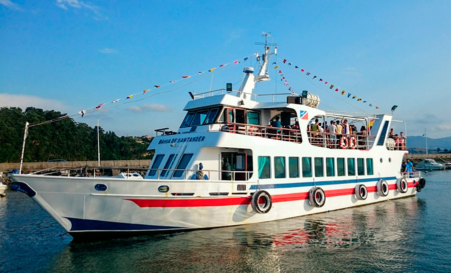 barco para fiestas en Santander